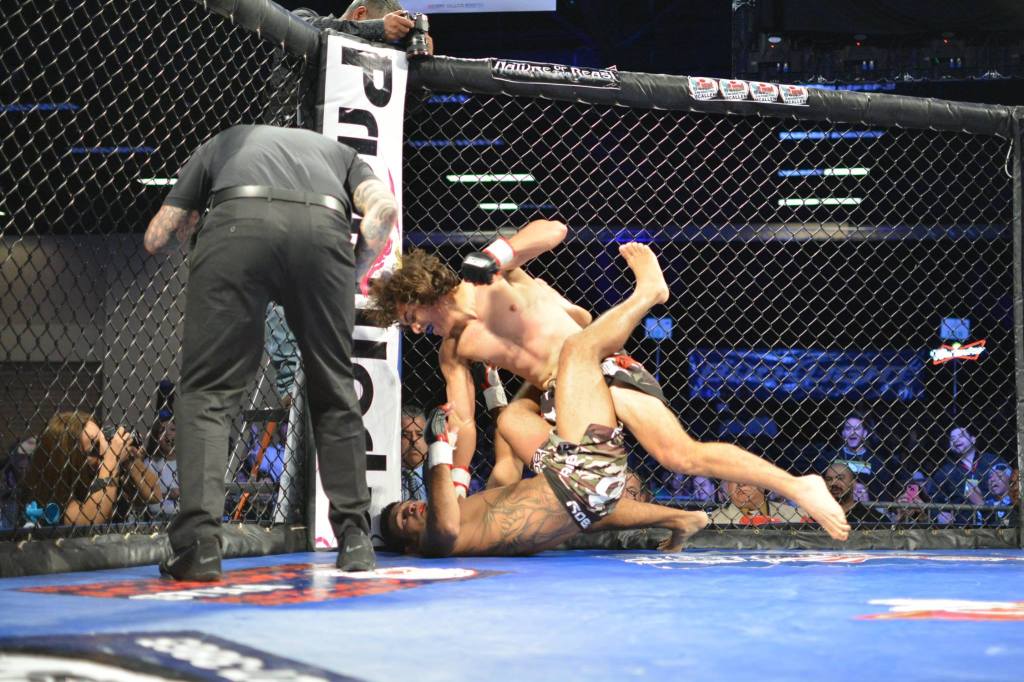 Bustillos' big TKO win.